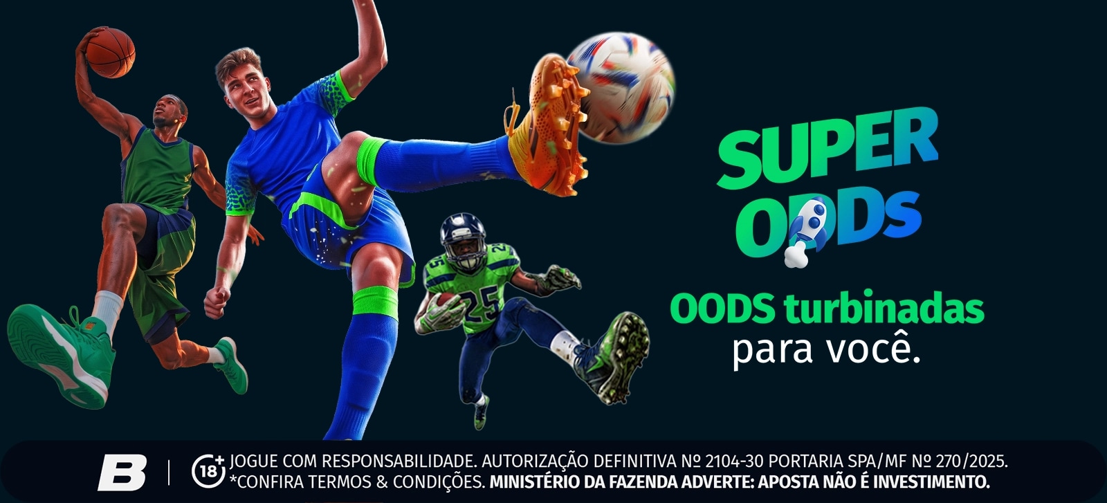 ODDS TURBINADAS PRA VOCÊ